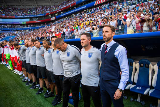 Head coach Gareth Southgate of England prior to the FIFA