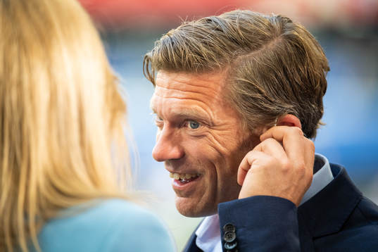 Jesper Blomqvist of Sweden, invited as a FIFA Legend