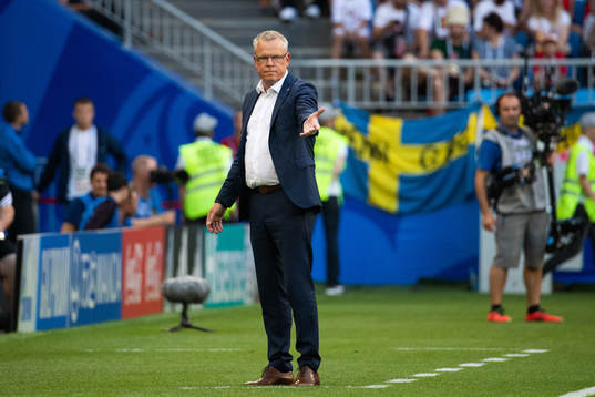 Head coach Janne Andersson of Sweden