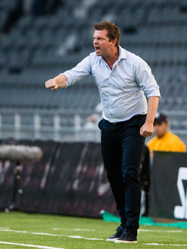Norrköpings tränare Jens Gustafsson