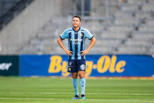 Djurgårdens Kerim Mrabti deppar