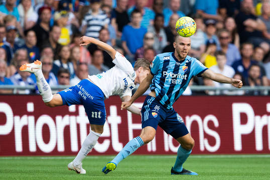 Norrköpings Arnór Sigurdsson och Djurgårdens Marcus