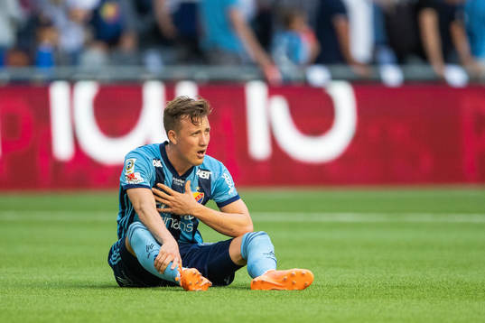 Djurgårdens Fredrik Ulvestad deppar