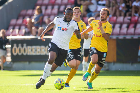 Örebros Michael Junior Omoh och Elfsborgs Ibrahim Dresevic