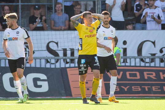 Elfsborgs Samuel Holmén deppar
