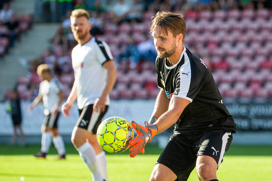 Örebros målvakt Oscar Jansson