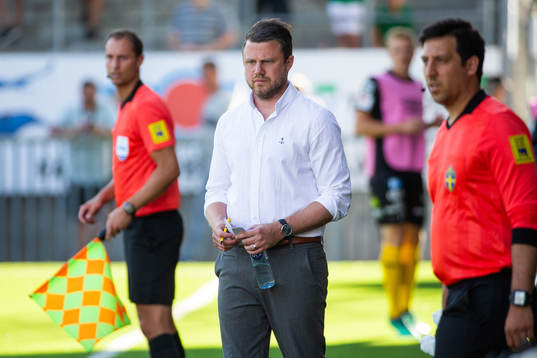 Elfsborgs manager Jimmy Thelin