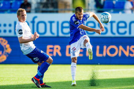 Øyvind Storflor of Ranheim and Joachim Thomassen of