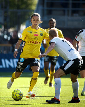 Elfsborgs Jesper Karlsson och Örebros Sebastian Ring
