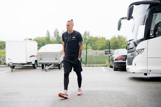 Vito Wormgoor of Brann arrives
