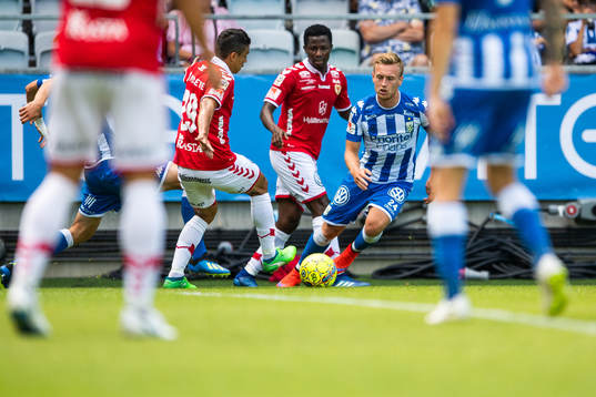 Kalmars Romário Pereira Sipião och IFK Göteborgs