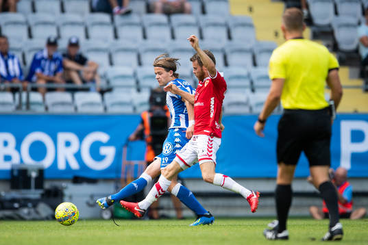 IFK Göteborgs August Erlingmark och Kalmars Måns