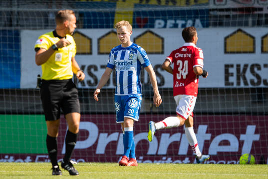 IFK Göteborgs Victor Wernersson deppar
