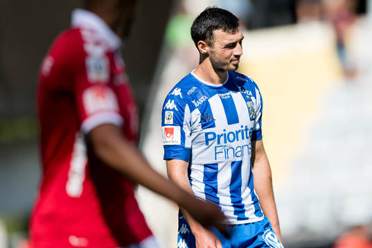IFK Göteborgs Giorgi Kharaishvili deppar
