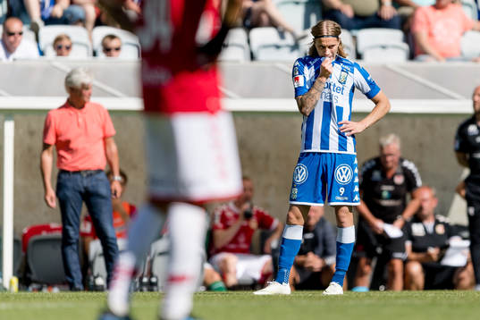 IFK Göteborgs Elias Mar Omarsson deppar