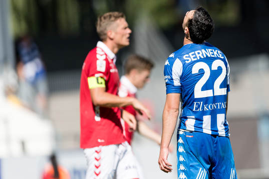 IFK Göteborgs Giorgi Kharaishvili deppar
