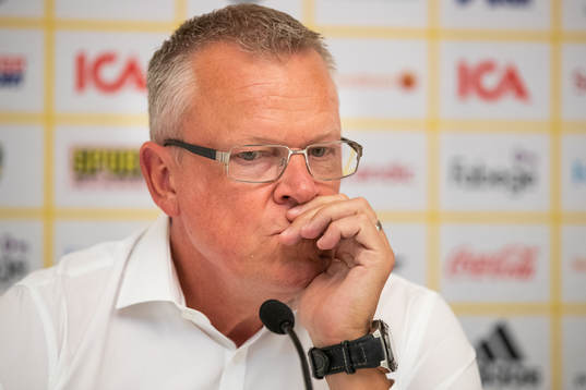 Head coach Janne Andersson of the Swedish national football