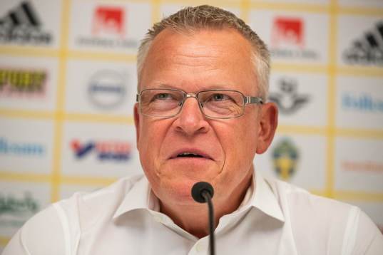 Bläddra bland fler bilder av Football, World Cup 2018, Day 26, Sweden, Press Conference