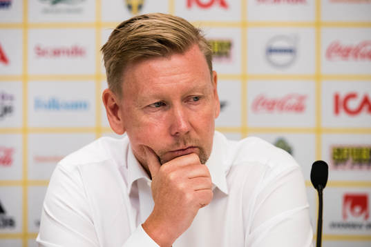 Assistant coach Peter Wettergren of the Swedish national