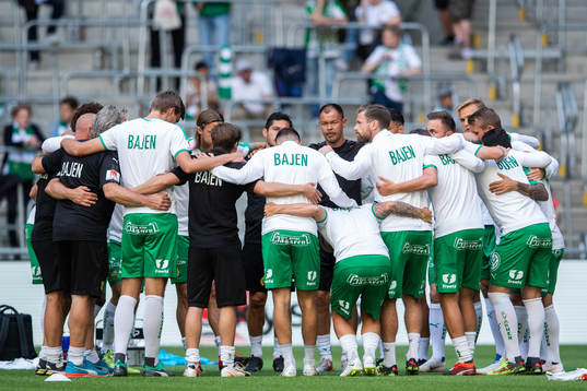 Hammarbys samlas i ring