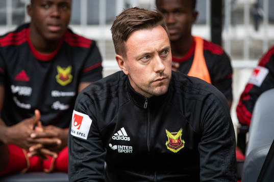 Östersunds tränare Ian Burchnall