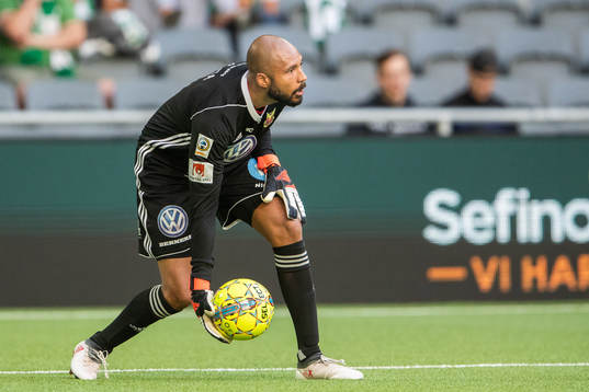Östersunds målvakt Aly Keita