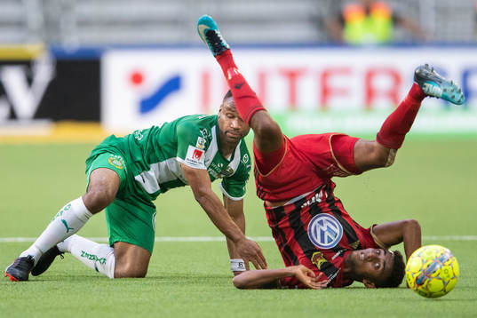 Hammarbys Serge-Junior Martinsson Ngouali och Östersunds