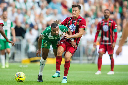Hammarbys Serge-Junior Martinsson Ngouali och Östersunds