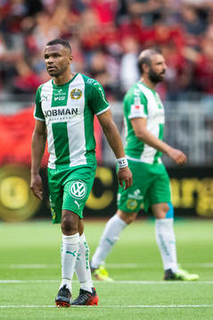 Hammarbys Serge-Junior Martinsson Ngouali och Kennedy