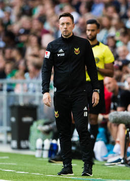 Östersunds tränare Ian Burchnall