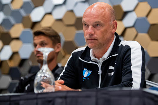 Head coach Uwe Rösler of Malmö FF