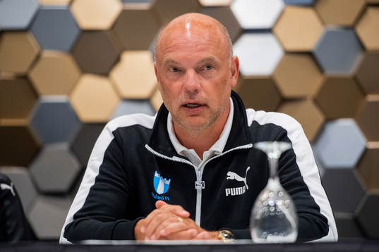 Head coach Uwe Rösler of Malmö FF