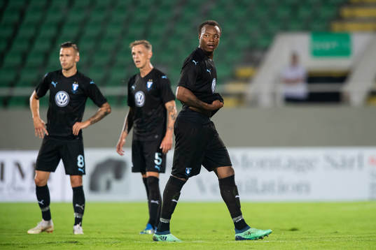 Arnór Ingvi Traustason, Sören Rieks and Carlos Strandberg