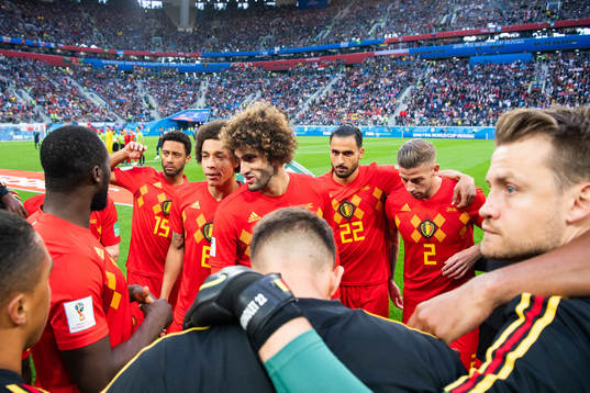 Romelu Lukaku, Thomas Meunier, Axel Witsel, Marouane