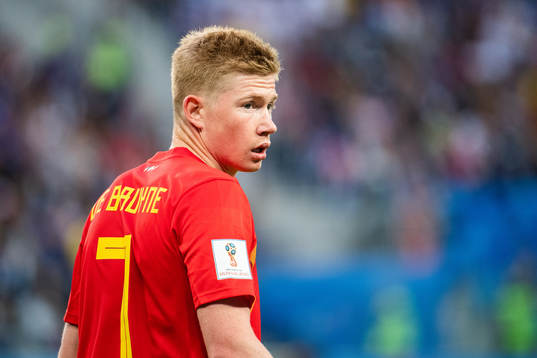 Kevin De Bruyne of Belgium