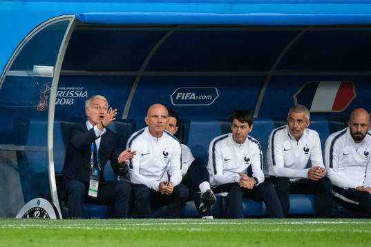 Head coach Didier Deschamps of France