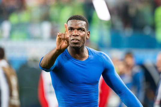 Paul Pogba of France celebrate