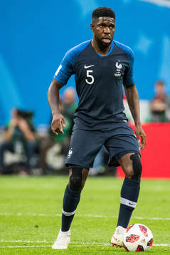 Samuel Umtiti of France