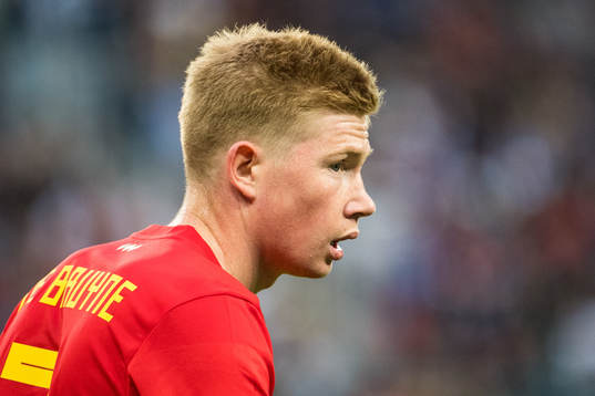 Kevin De Bruyne of Belgium
