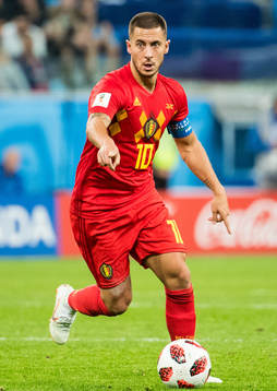 Eden Hazard of Belgium