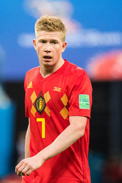 Kevin De Bruyne of Belgium
