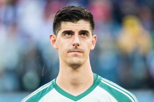 Goalkeeper Thibaut Courtois of Belgium prior the FIFA World