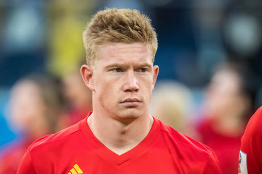 Kevin De Bruyne of Belgium prior the FIFA World Cup semi