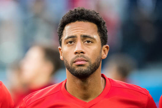 Moussa Dembele of Belgium prior the FIFA World Cup semi