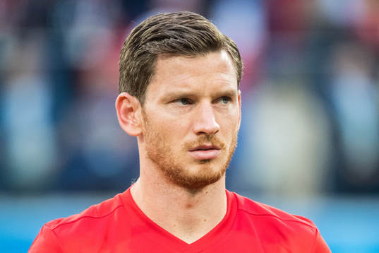 Jan Vertonghen of Belgium prior the FIFA World Cup semi