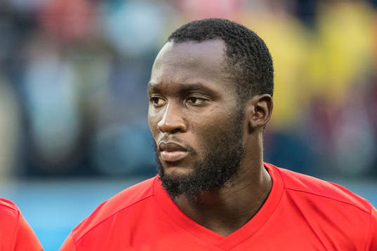 Romelu Lukaku of Belgium prior the FIFA World Cup semi