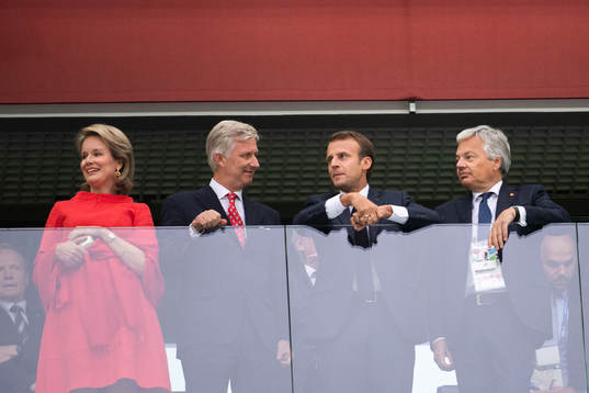 Queen Mathilde of Belgium, King Philippe of Belgium,
