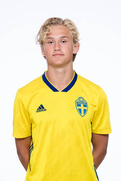 Axel wallenborg  i P17-landslaget