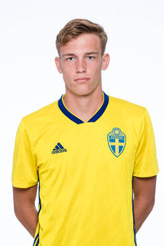 Erik Rasmusson i P17-landslaget
