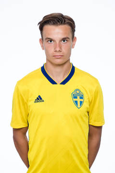 Anton Ingves i P17-landslaget
